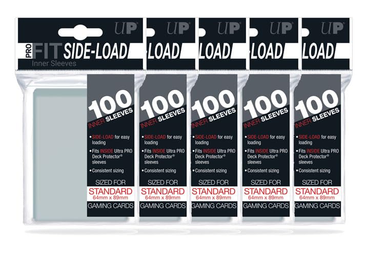 500 Ultra Pro Standard Pro-Fit Sleeves Side-Load Sleeves (64 x 89 mm)