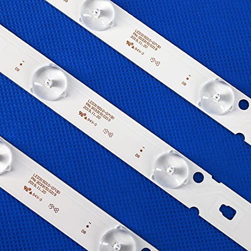 Tira de retroiluminación LED 635mm LE32B310N repuesto para panel de televisión 3