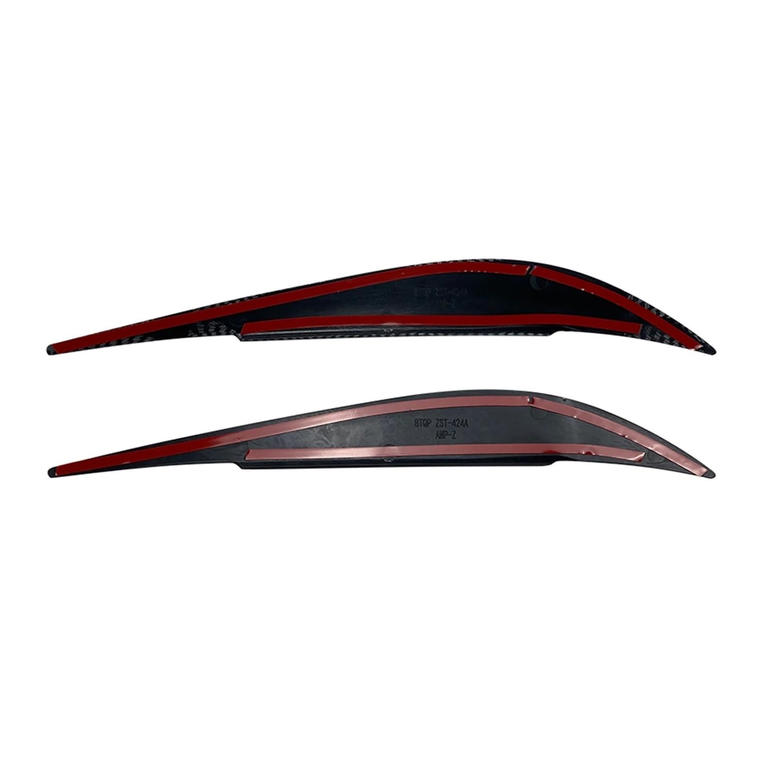 Naklejka Na Przednią Lampę Samochodową, Osłona Reflektora, Brwi, Wykończenie, Compatible With Serii 4 F32 F33 F36 2014-2020(Carbon Fiber Look)