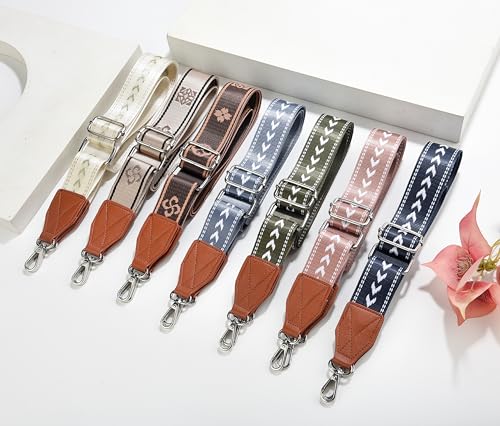 Image of LEMEDE Purse Strap Replacement Crossbody 1.5 inch Wide Shoulder Strap Adjustable Straps Handbag Strap Replacement Belts