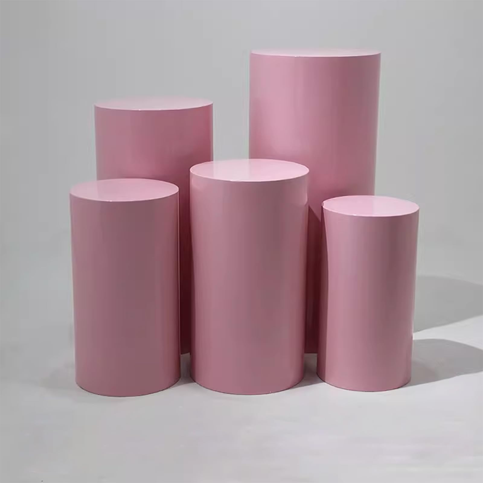 HASMI Soporte de Exhibición de Flores, Soportes para Fiestas, Soporte de Decoración Artística, Pilares de Pedestales de Boda, para Baratijas, Flores, Velas
