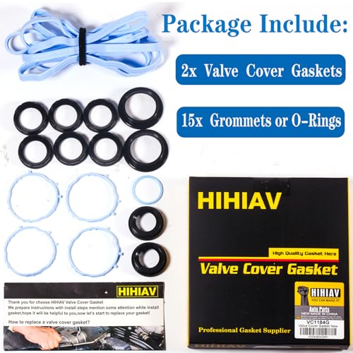 Image of VC1184G for Chrysler Pacifica 3.6 Valve Cover Gasket 2017 2018 2019 2020 2021 2022 Dodge Durango Jeep Gladiator,Grand Cherokee,Wrangler Ram 1500 Promaster 1500 2500 3.6L V6 Naturally Aspirated VS50919