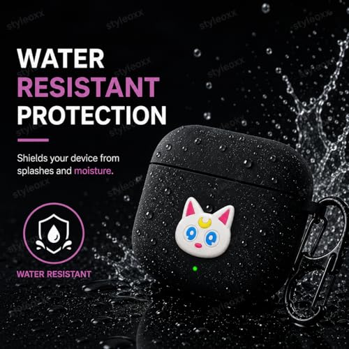 Image of Anvique Silicone Case for OnePlus Buds 4 Pro,Shockproof Protective Cover, Scratch Resistant, Lightweight, Precise Fit with Charging Access (Cat)