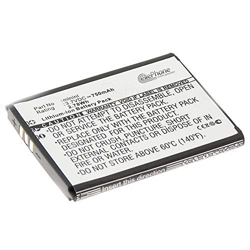 cellePhone Batterie Li-ION Compatible avec Wiko Minimi (Remplacement pour minini)