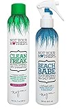 Bundle: Not Your Mother's Clean Freak Refreshing Dry Shampoo, 7 Ounce + Not Your Mother's Beach Babe...