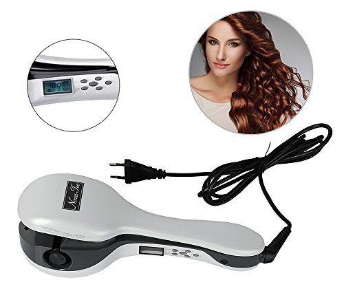 Noza Tec LCD Display Professional Anion Luxury Curling Iron Hair Styling Tool Automatic Hair Curler Salon Hair Roller