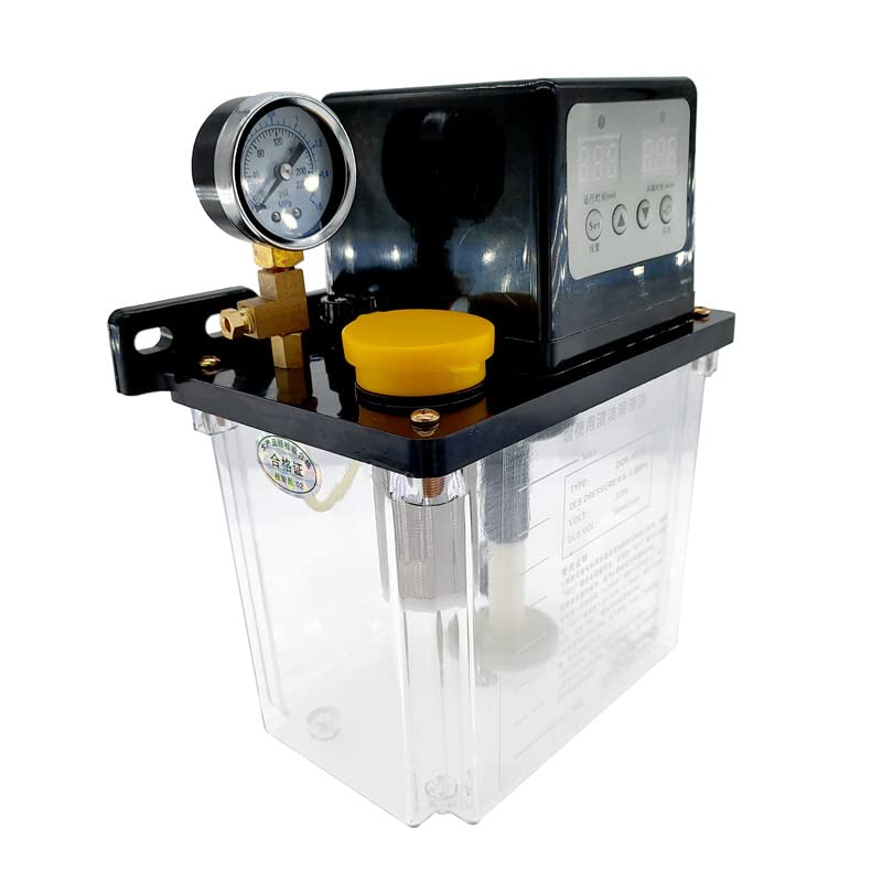 1pcs 2L Lubricant Pump Automatic Lubricating Oil Pump CNC Electromagnetic Lubrication Pump Lubricator