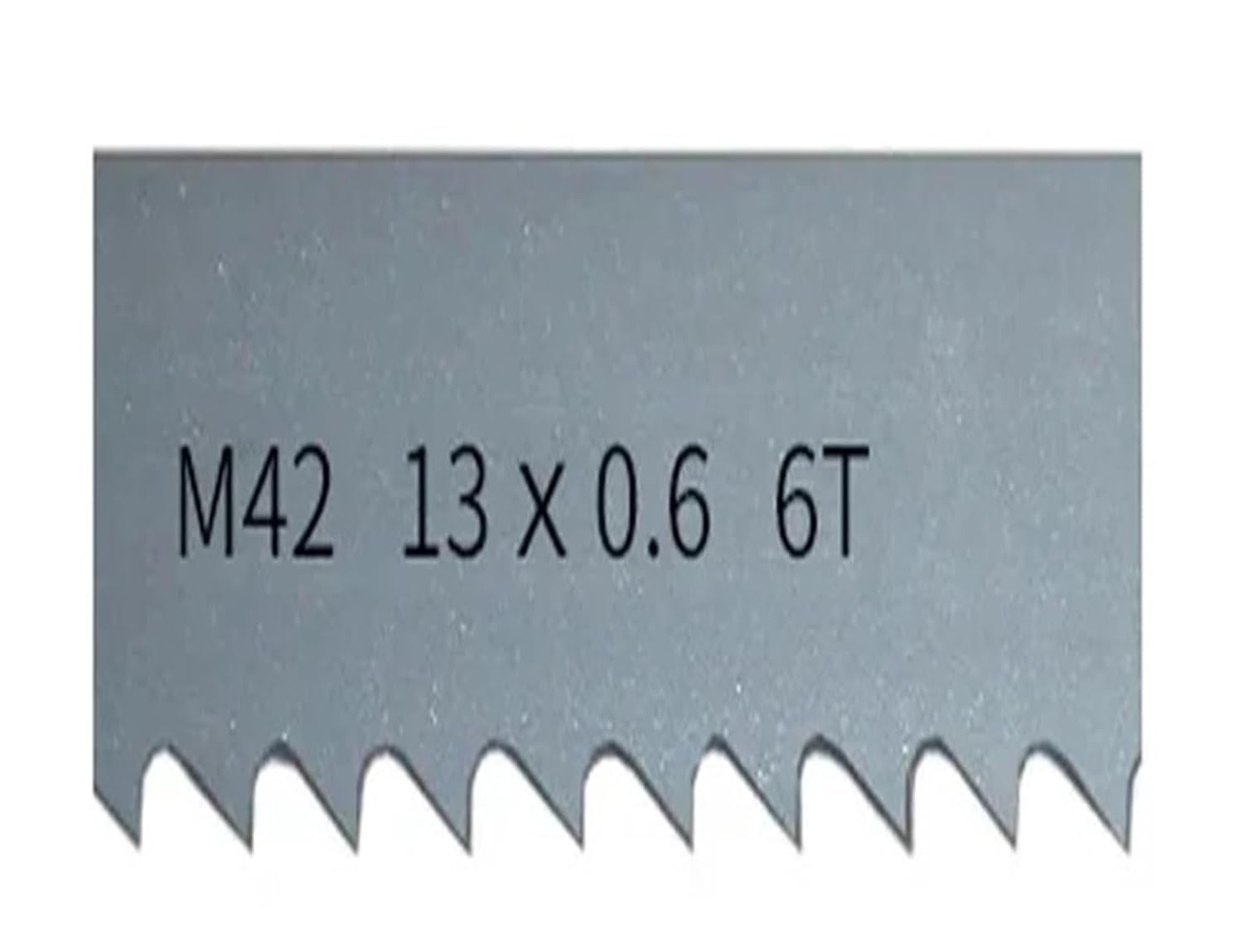 Bimetal band saw blade M42, 1640mm, 1640x13x0.65mm, 10/14TPI, for cutting metal and wood, 3 pieces (6 TPI)
