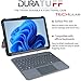 TECHGEAR DuraTUFF Case for Microsoft Surface Pro 12 (2025, 12") – Rugged Heavy Duty Shockproof Cover | Signature Keyboard Compatible | Stand, Hand & Shoulder Strap, Pen Access