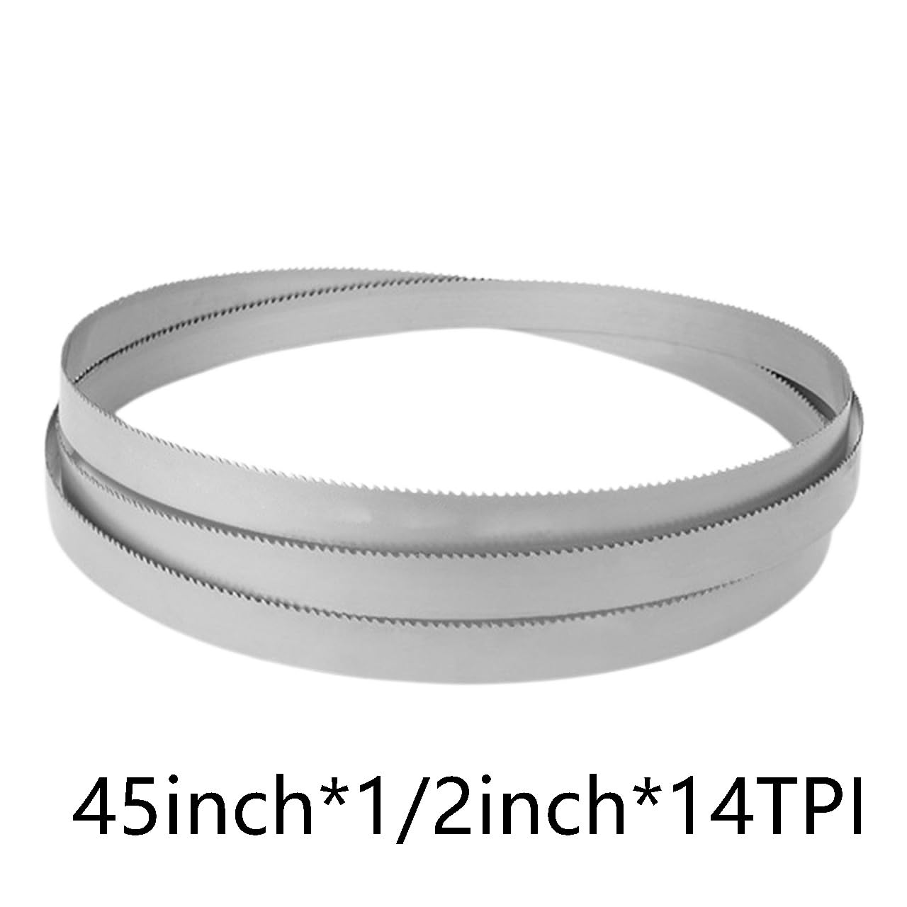 Brzeszczoty taśmowe 45 cali x 1/2 cala 14TPI, brzeszczot bimetalowy M42, brzeszczoty do pił metalowych o wysokiej odporności na zużycie, 1 szt