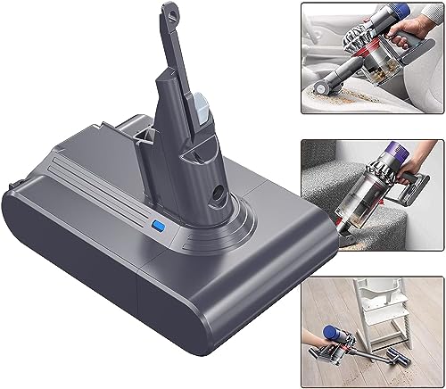 KUNLUN Batteria per V7 SV11 21.6V V7 Fluffy V7