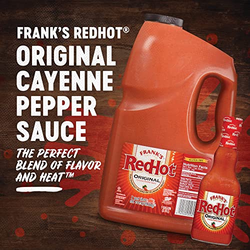 Franks RedHot - Salsa picante de pimienta de cayena original miniatura 5