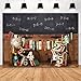 10x8ft Back to School Backdrop for Photography Vintage Classroom Math Problem On Blackboard Background Classmate Teachers Students Kids Backdrop for Shooting Vinyl
