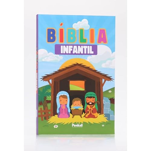 Bíblia Infantil Colorida + de 200 Ilustrações | Menino Jesus Com Ilustrações / + de 80 histórias bíblicas