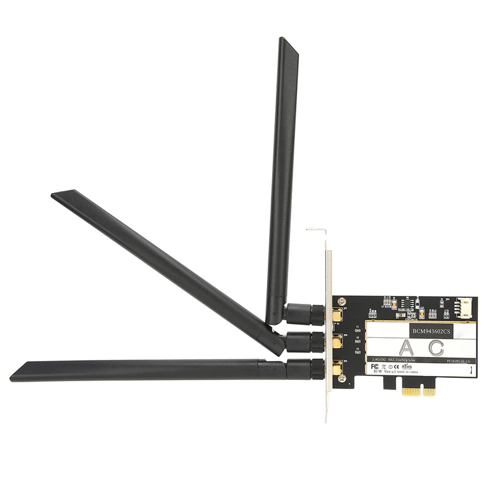 Yosoo Health Gear Scheda Wireless 802.11ac, BCM943602CS per Desktop PCIe