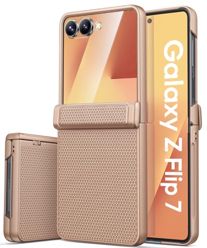 Coque antichoc Galaxy Z Flip 7 pour éviter les bris d'écran et l'usure de charnière