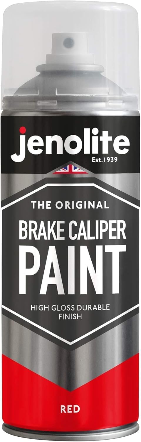 JENOLITE Brake Calipers | Red | Restore & Transform Car Brake Calipers | 400ml