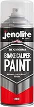 JENOLITE - Brake Calliper Paint Red Brake Caliper Paint Heat Resistant Thermal Paint for Brake Pads on Car up to 300 °C Contents: 400 ml