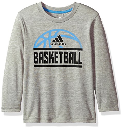 adidas Boys' Ls Sport Split Tee