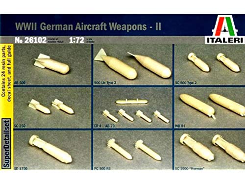 Armements Avions Allds 2 kit maquette plastique Italeri I26102 1/72