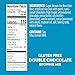Krusteaz Gluten Free Double Chocolate Brownie Mix, Baking Mix, Includes Chocolate Chips, Certified Gluten Free, 20-ounce Box