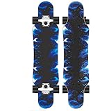 Kids Four-Wheeled Beginner Boy Teen Skateboard Adult 8 Years Old and Over Female Professional Skateboard/Complete Skateboards/Cruiser Longboard for Best Christmas and Birthday Gifts (Color : C)