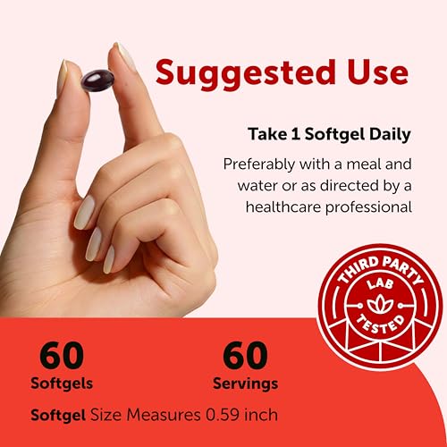 Image of Micro Ingredients Astaxanthin 12mg with MCT Oil, 60 Softgels | Fresh Microalgae Source | Triple Strength, Easy to Swallow, Non-GMO, Gluten Free, Soy Free