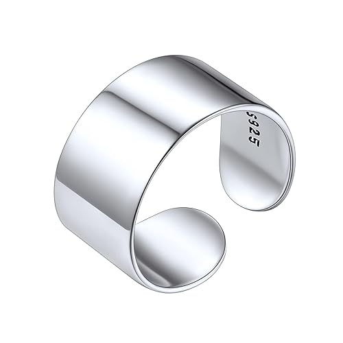 ChicSilver 925 Sterling Silver Toe Ring Minimalist Hypoallergenic Adjustable Band Ring Summer Beach Bare Foot Jewelry