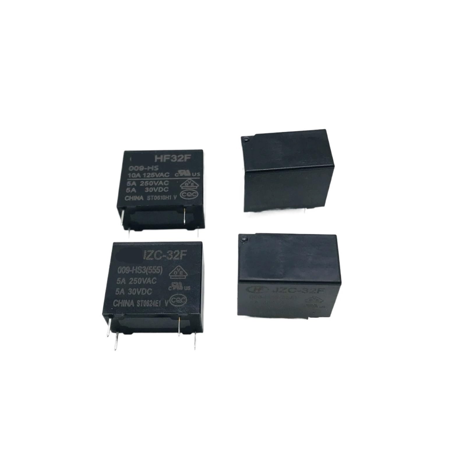 NWPNLXEA Relay HF32F-9V-HS One Set of Normally Open 4-pin 5A250VAC JZC-32F-009-HS3(HF32F-009-HS3 9VDC)
