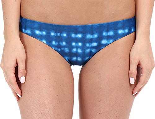 Bas de bikini RVCA bleu marine grand choix maillot de bain cheeky ajustable