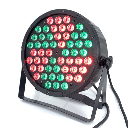 Led Par Light 54 X 2W, Stage Lights 54 Led Rgb Dj Par Light Par Lighting For Stage With Sound Remote Dmx Revolving Windmill Effect, 20 Modes Dj Lights For Disco Party Club Bar Wedding Birthday Club #TOP6