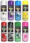 8 Cans Gloss Finish 250ml Multipurpose Aerosol Spray Paint Can For All Purpose Quick Drying Paint