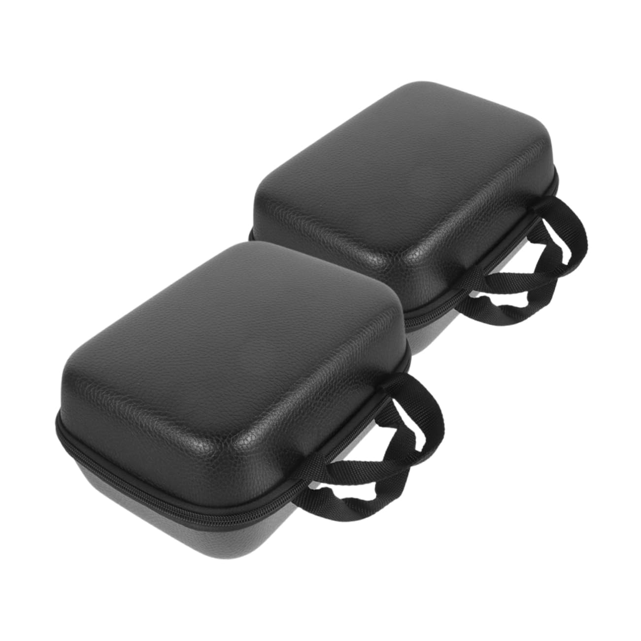 Yardwe Sacca per Mulinello da Pesca 2 Pezzi in Eva Nera Protegge Mulinelli da Urti e Pioggia Custodia Portatile per Accessori Pesca