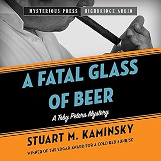 A Fatal Glass of Beer Audiolibro Por Stuart M. Kaminsky arte de portada
