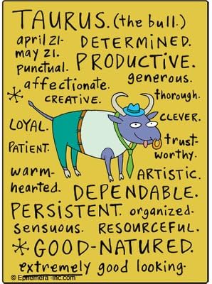 Taurus nice Clayboys - RECTANGLE MAGNET