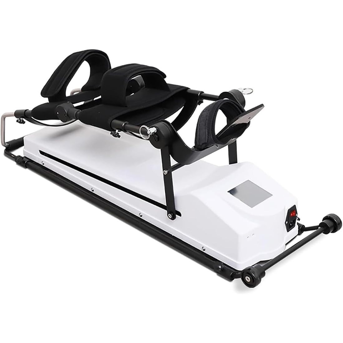 Intelligenter Knie-Reha-Trainer,CPM-Gerät Mit Fernbedienung, Traktionsgerät Für Unteren Gliedmaßen, Beinstrecker-Trainingsgerät Mit LCD-Bildschirmanzeige, 0–120 ° Einstellbar,S(155-165CM)