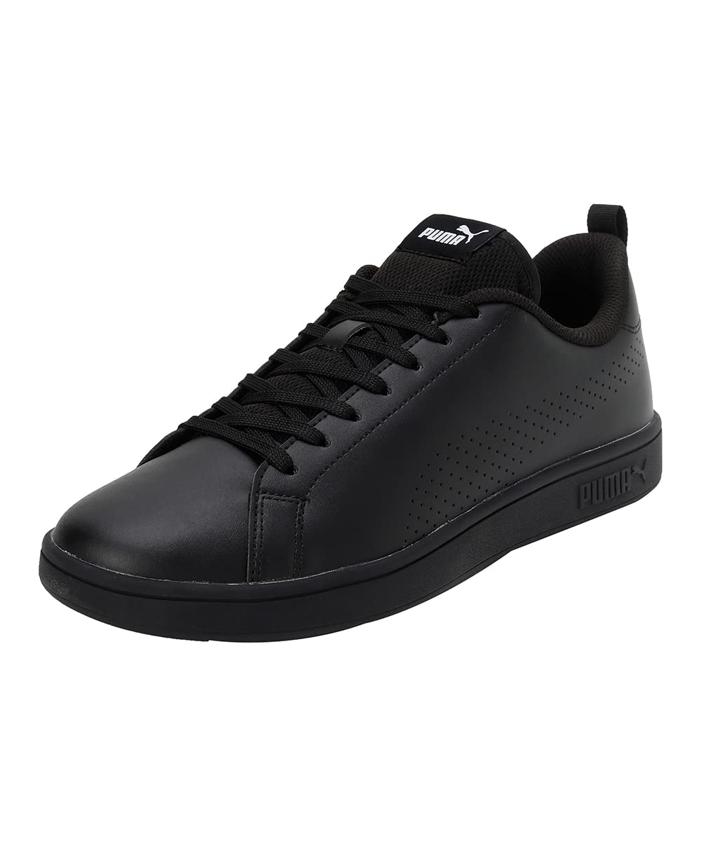 Puma Unisex-Adult Smash Ace Black-White Sneaker - 3UK (36815303) (B0BQBVWQ7Y) Amazon Price History, Amazon Price Tracker