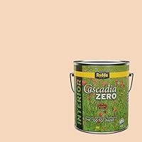 Vista 119 de Rodda Paint CASCADIA ZERO - Pintura satinada e imprimación para interiores en uno, cuarto de galón, toque rosa