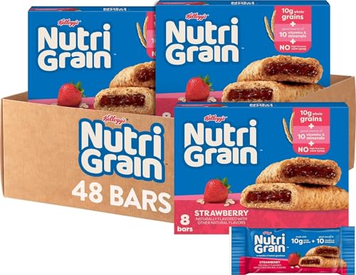 Nutri-Grain Breakfast Bars, Made with 10g...