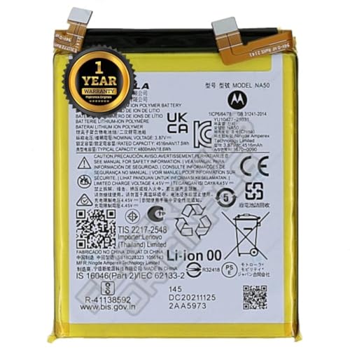 Image of NA50 Battery for Motorola Edge 30 Pro 4800mAh Battery with 1 Year Warranty** (DD4)