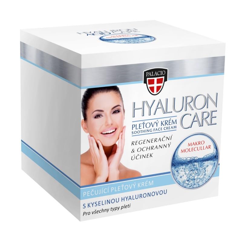 PALACIO Crema antiarrugas con ácido hialurónico, 50 ml