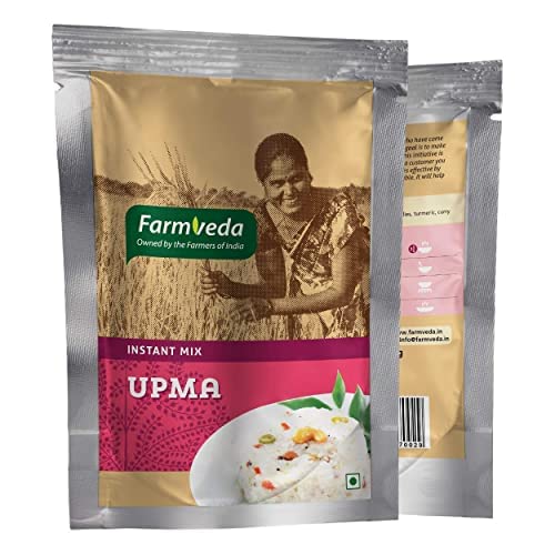 Farm Veda Healthy and Tasty Ready to Eat Instant Upma Mix | (250G) ( Pack of 2) (B07T5984BK) Amazon Price History, Amazon Price Tracker