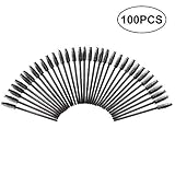 100 Pcs Disposable Eyelash Mascara Brushes Wands Applicator Makeup Kits