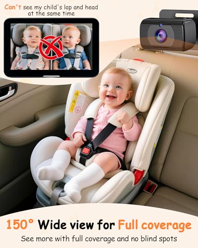 Rohent 7.2-Inch Baby Car Camera
