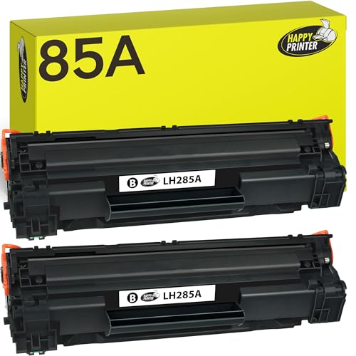 Happy Printer 85A Toner Noir pour HP p1102w remplace CE285A
