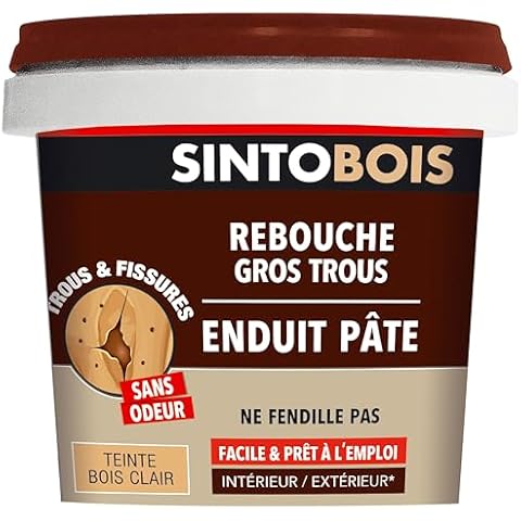 Rebouche bois SINTO 500g Cover