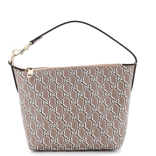 Gucci, Pre-Loved Ophidia Zip Shoulder Bag GG Shadow Coated Canvas