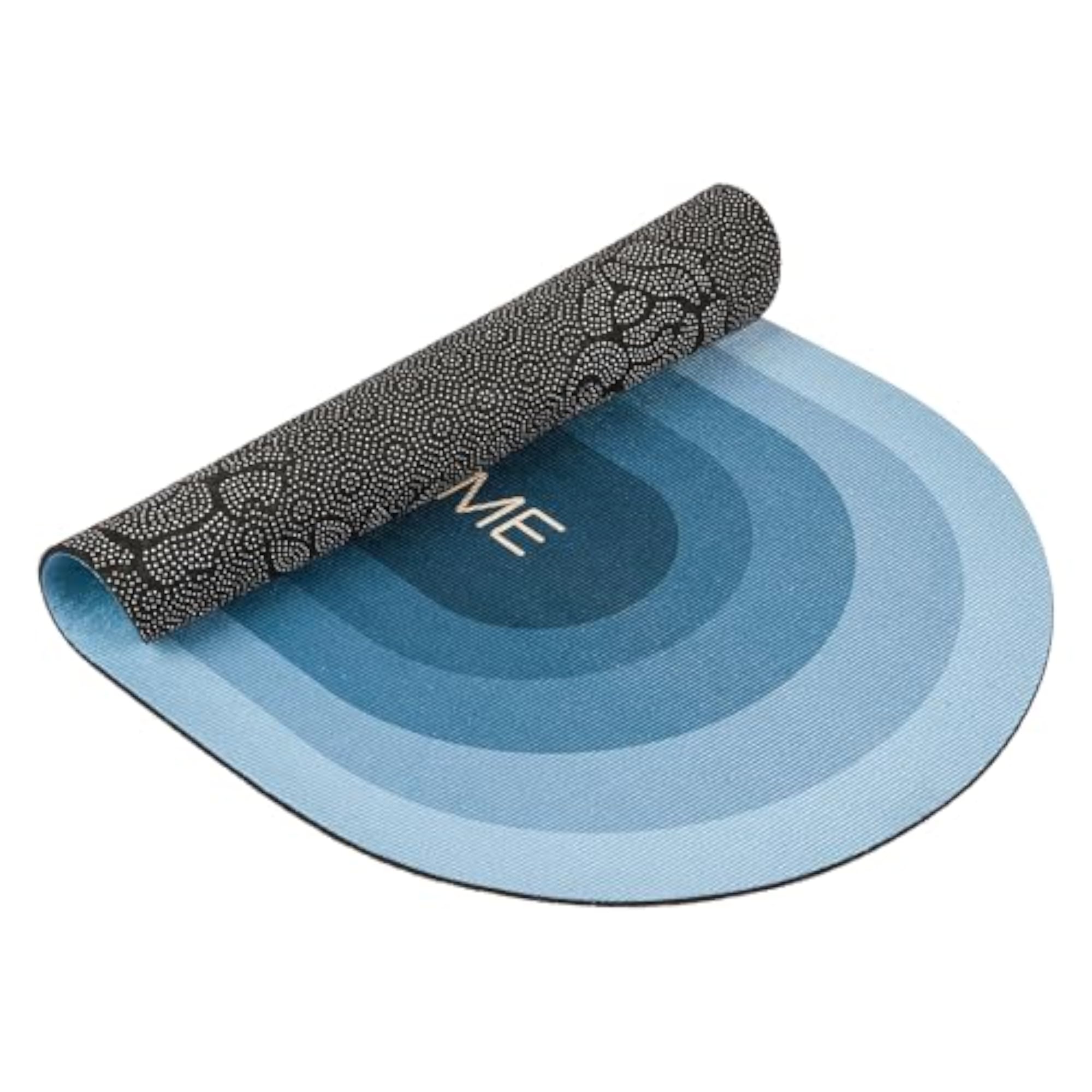 Pack of 3 Oval Bath Mats, Soft Anti Skid Door Mat
