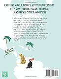 World Geography: Activity And Coloring Book For Kids Aged 4-8: Coloring Pages, Spot The Difference, Mazes, Wordsearches and more!