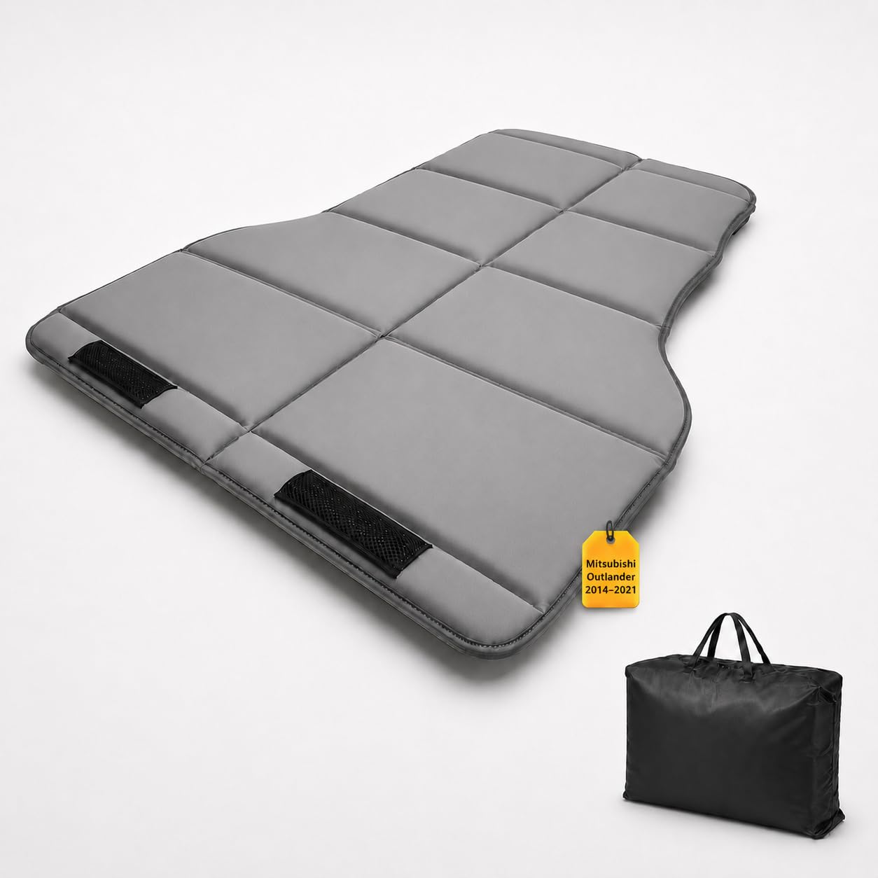 Car Mattress for 2014–2021 Mitsubishi Outlander, Upgraded Non-Inflatable Thickened Foam SUV Car Camping Mattress, Foldable Trunk Sleeping Pad Car Bed Mattress for Road Trips Camping Travel